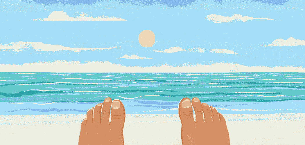 ذهن آگاهی در ساحل